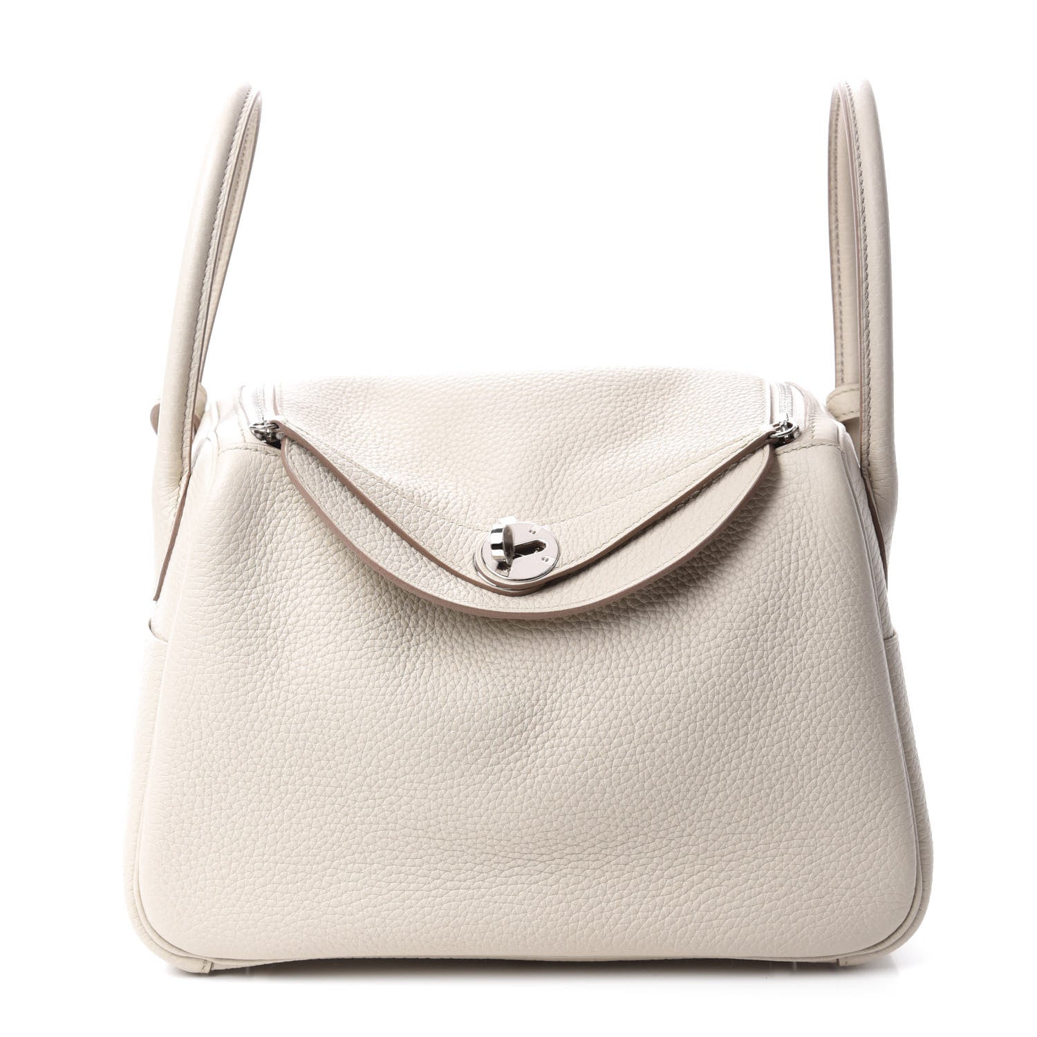Hermes Taurillon Clemence Lindy 26 Beton 1 of 10