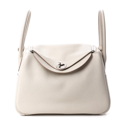 Hermes Taurillon Clemence Lindy 26 Beton 1 of 10