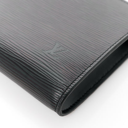 Louis Vuitton Epi Pochette Accessories 24 Black 11 of 12