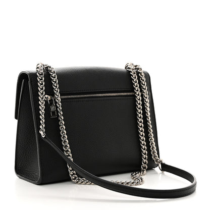 Louis Vuitton Soft Calfskin My Lockme Chain Bag BB Black 3 of 11