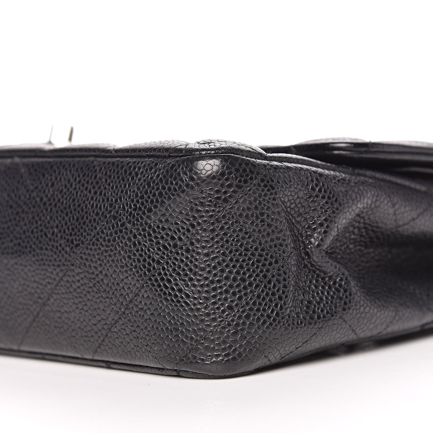 Chanel Caviar Quilted Medium Double Flap Black 9 of 12