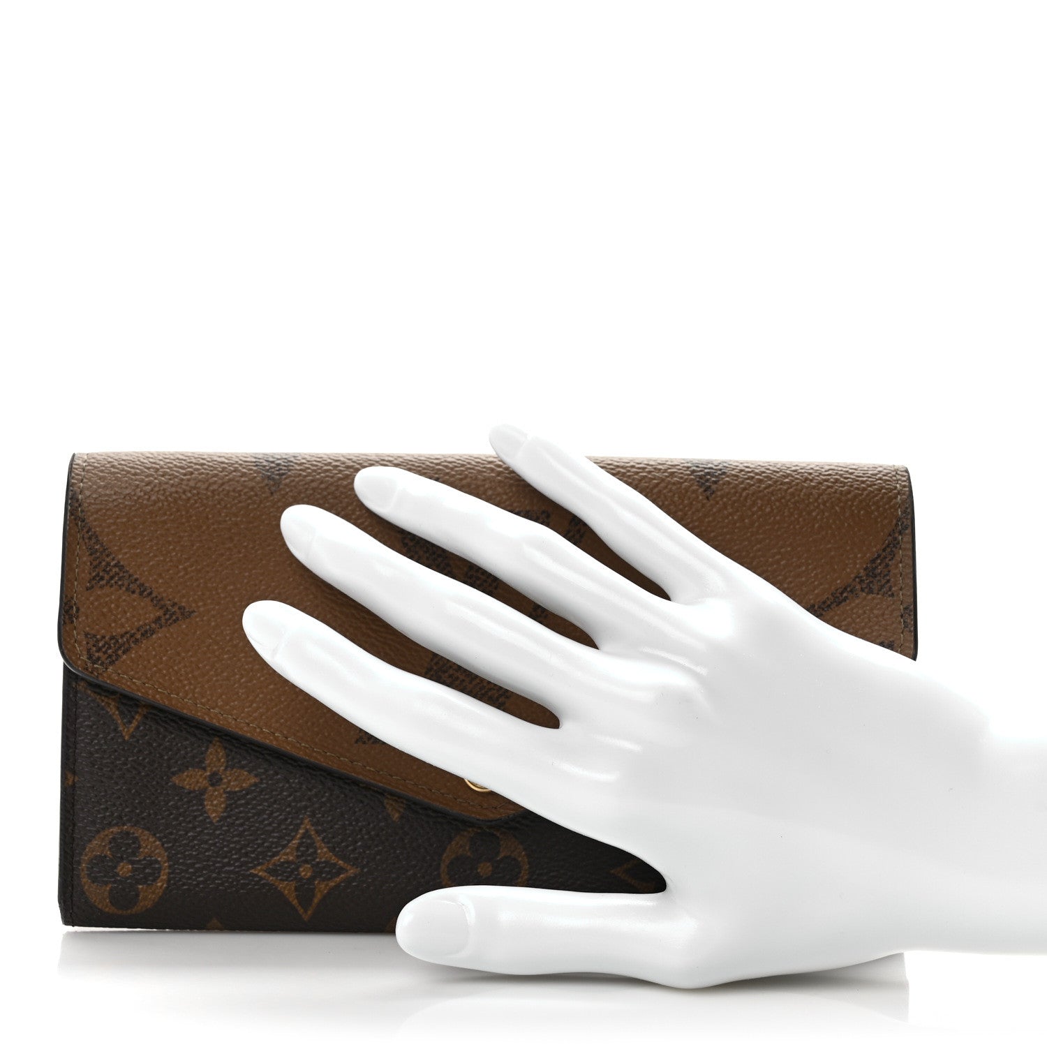 Louis Vuitton Reverse Monogram Giant Sarah Wallet 2 of 10