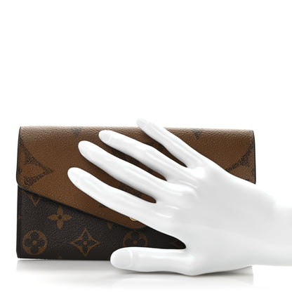 Louis Vuitton Reverse Monogram Giant Sarah Wallet 2 of 10