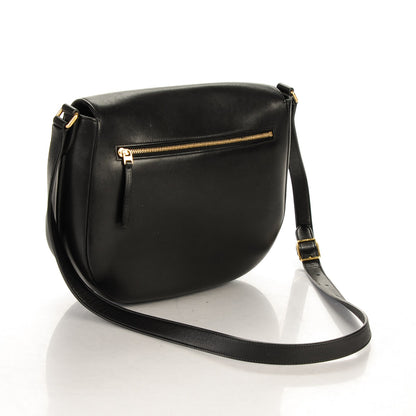 Celine Natural Calfskin Trotteur Messenger Black 3 of 8