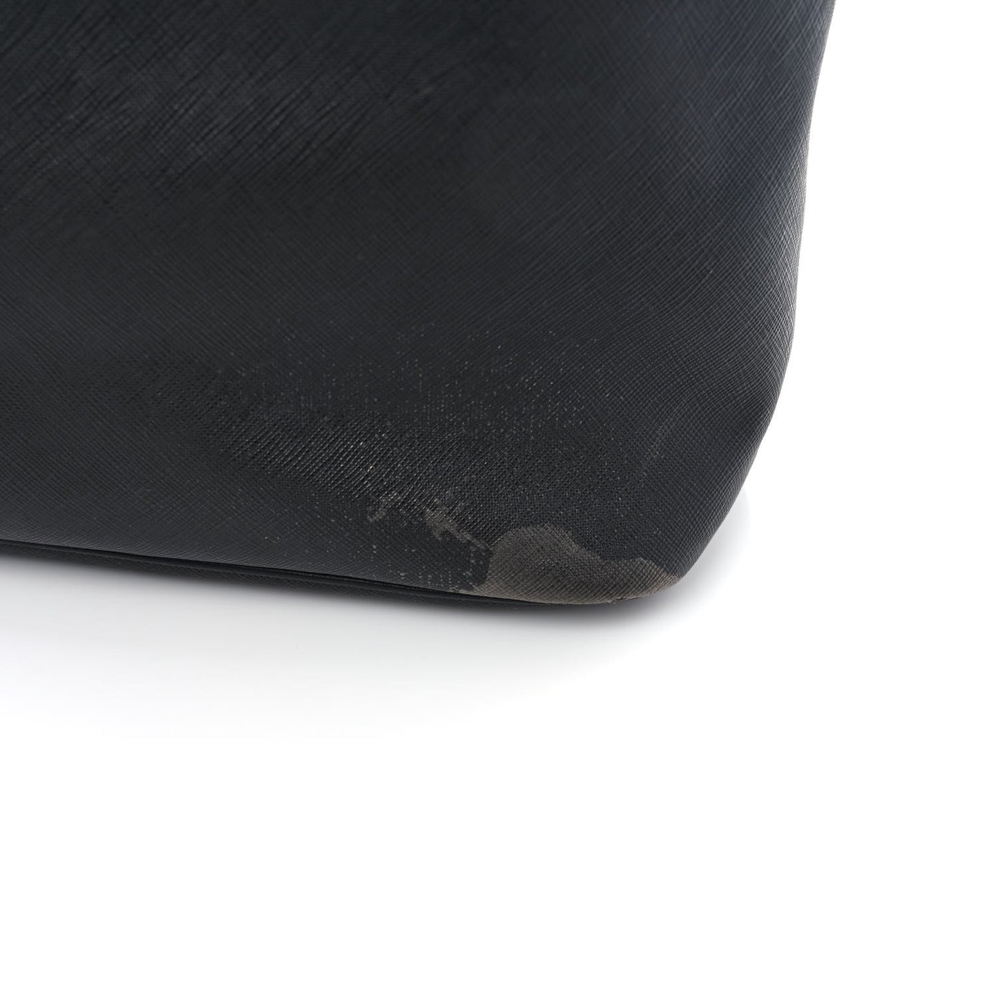 Textured Coated Canvas Favelas Large Antigona Tote Black