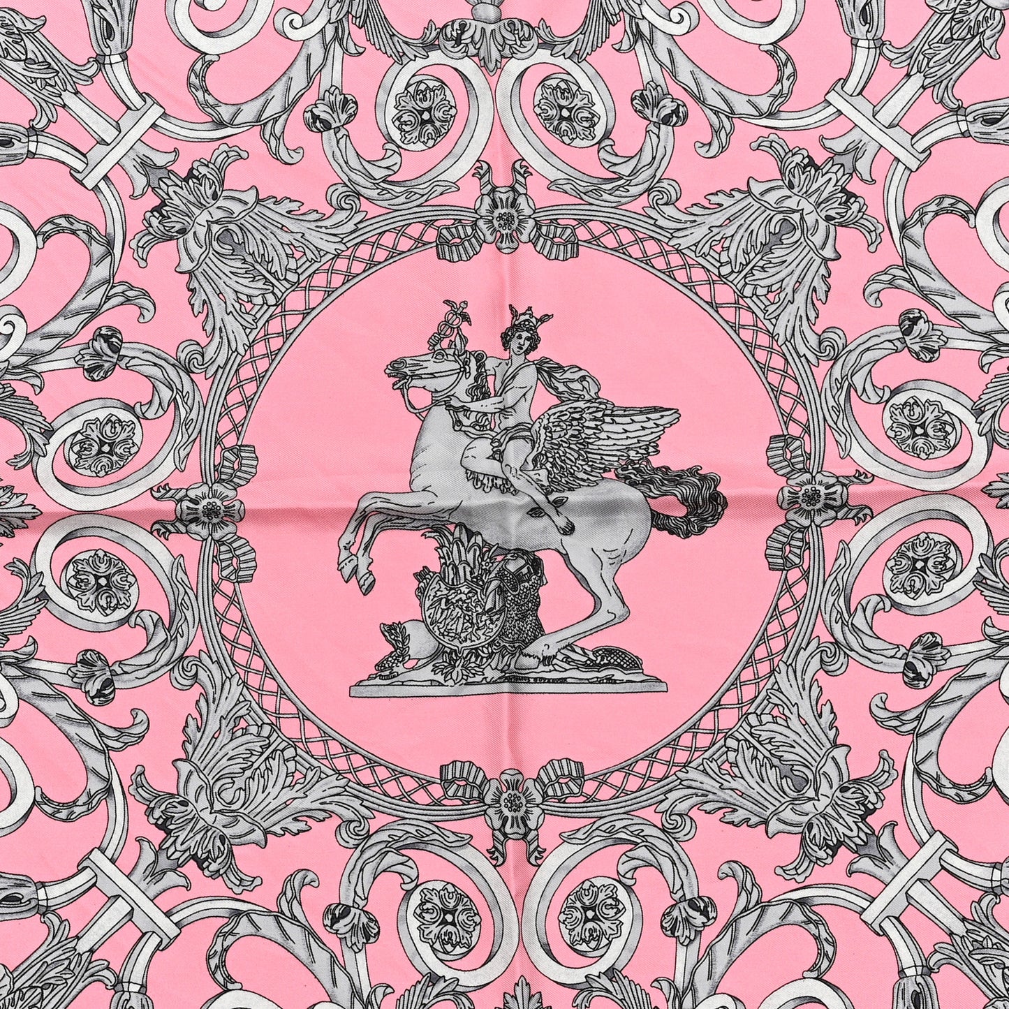 Silk Les Tuileries Scarf 90