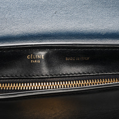 Celine Smooth Calfskin Medium Tri-Color Trapeze Ink 6 of 12