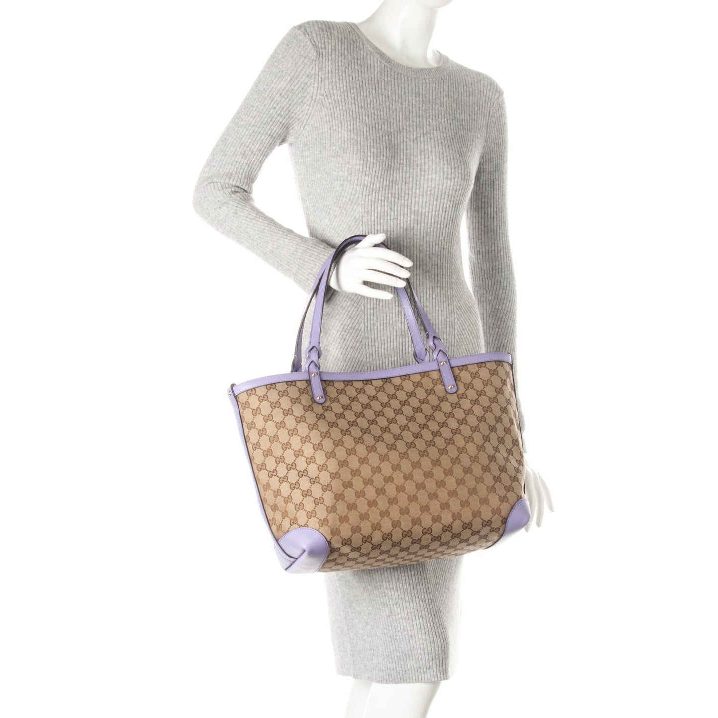 Monogram Medium Craft Tote Lilac