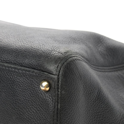 Chanel Calfskin Cerf Executive Shopper Tote Black 12 of 18