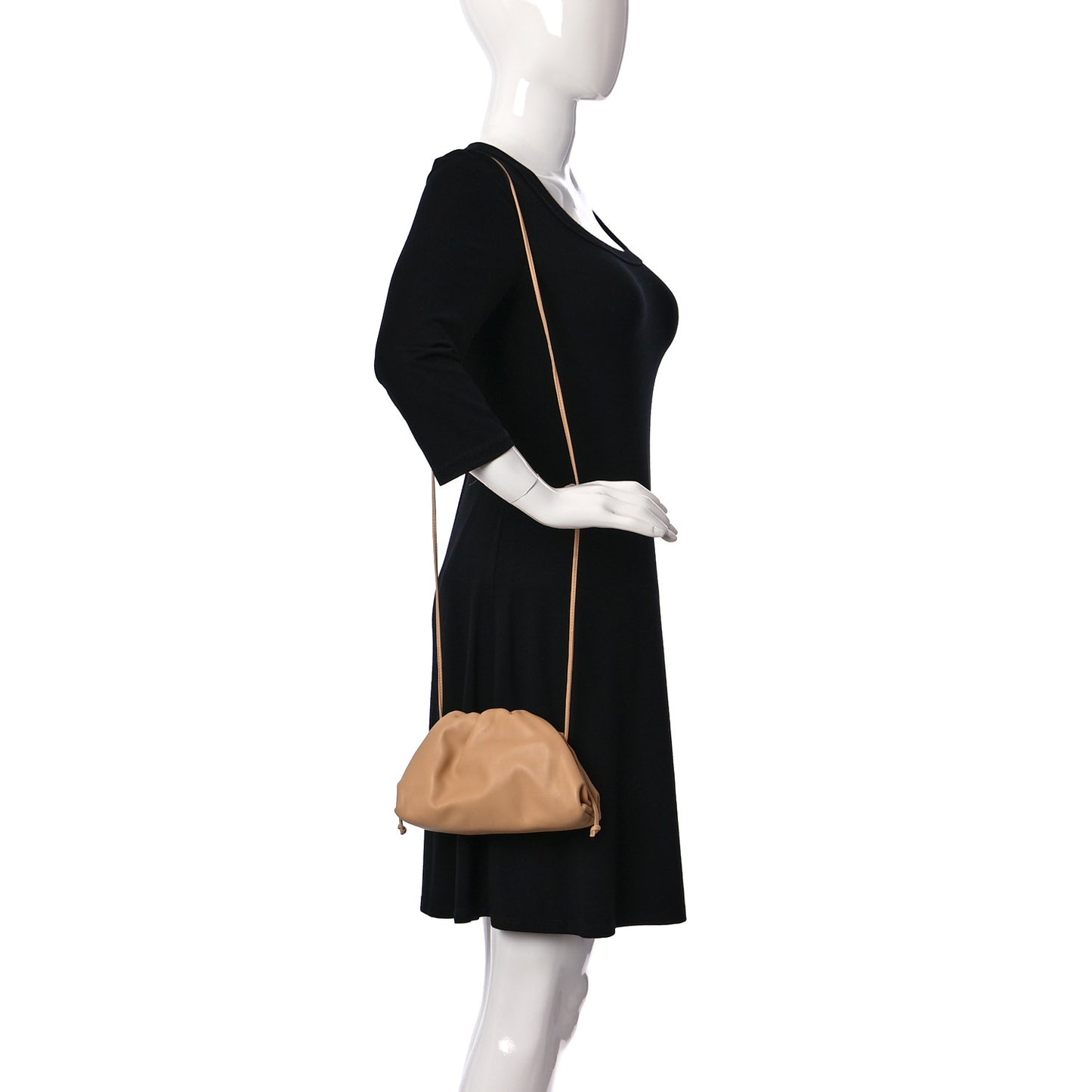 Butter Calfskin The Mini Pouch Nude