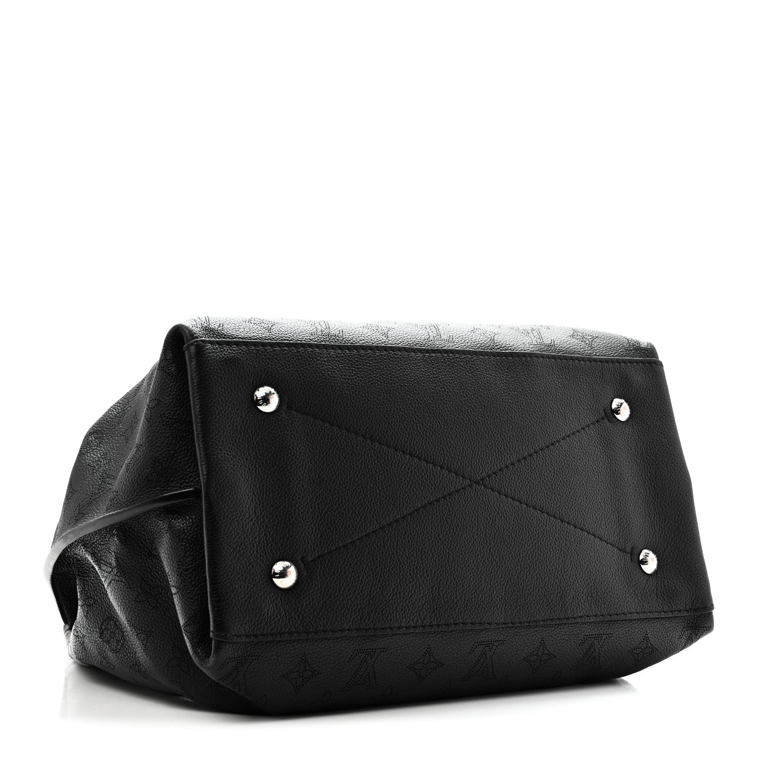Louis Vuitton Mahina Carmel Hobo Black 4 of 11