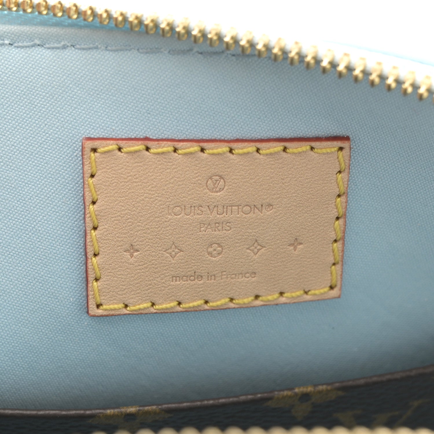 Louis Vuitton Vernis Hairclip Alma BB Sky 6 of 12