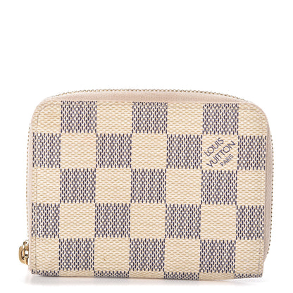 Louis Vuitton Damier Azur Zippy Coin Purse 1 of 6