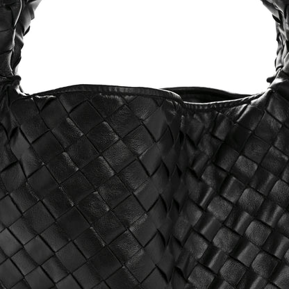 Bottega Veneta Calfskin Intrecciato Small Hop Black 8 of 14