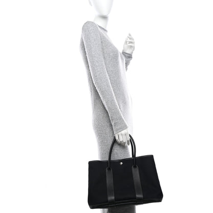 Hermes Toile Negonda Garden Party Tote 36 MM Black 2 of 10