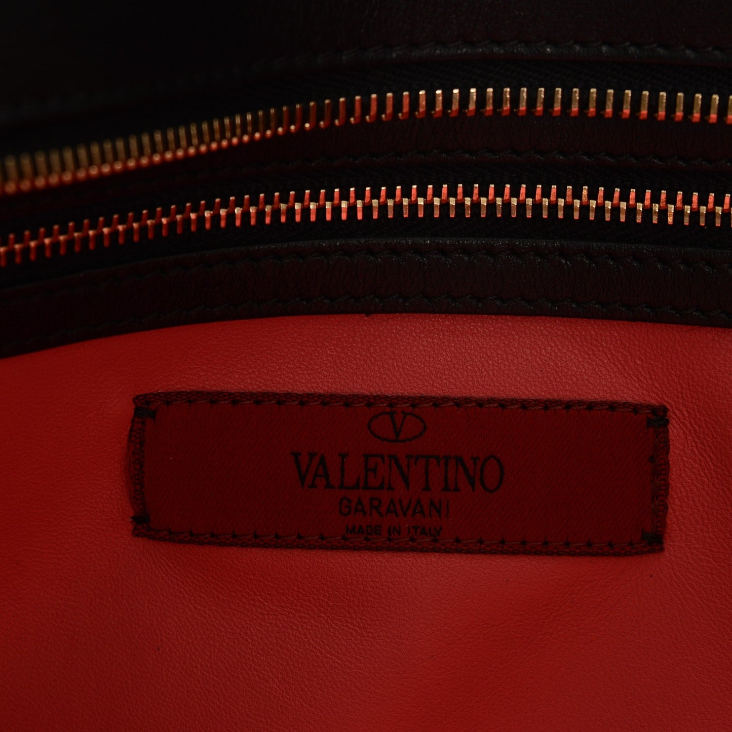 Calfskin Carmen Medium Tote Black Deep Rose