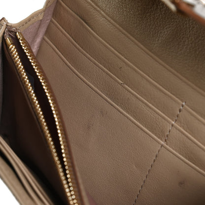 MCM Metallic Visetos Patricia Wallet On Chain Gold 10 of 12