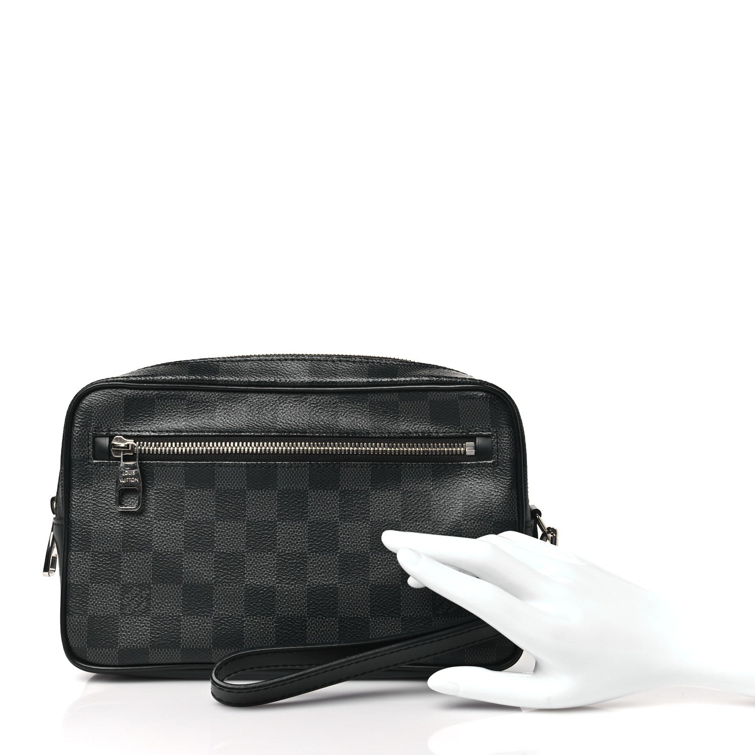 Louis Vuitton Damier Graphite Kasai Clutch 2 of 9