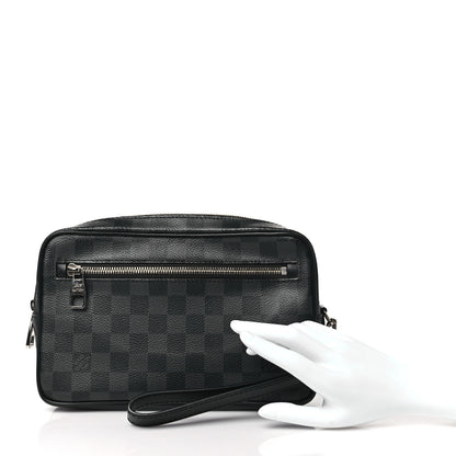 Louis Vuitton Damier Graphite Kasai Clutch 2 of 9