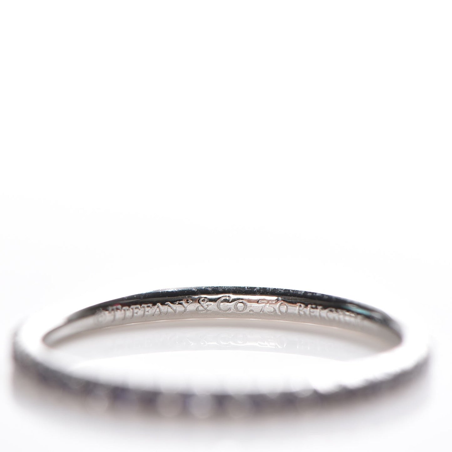 18K White Gold Iolite Metro Ring 4.25