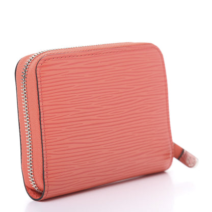 Louis Vuitton Epi Zippy Coin Purse Corail 3 of 8