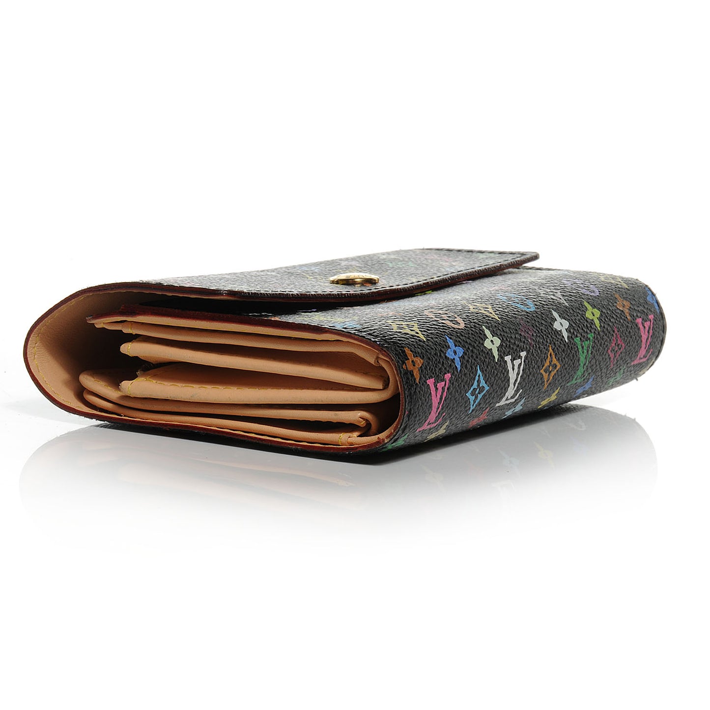 Monogram Multicolor Alexandra Wallet Black