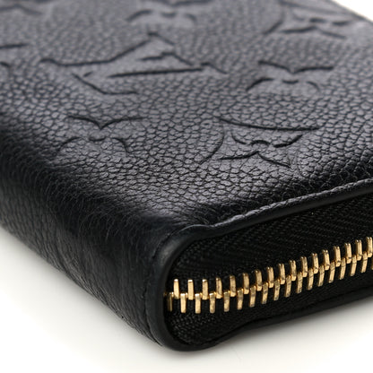 Louis Vuitton Empreinte Clemence Wallet Black 9 of 11