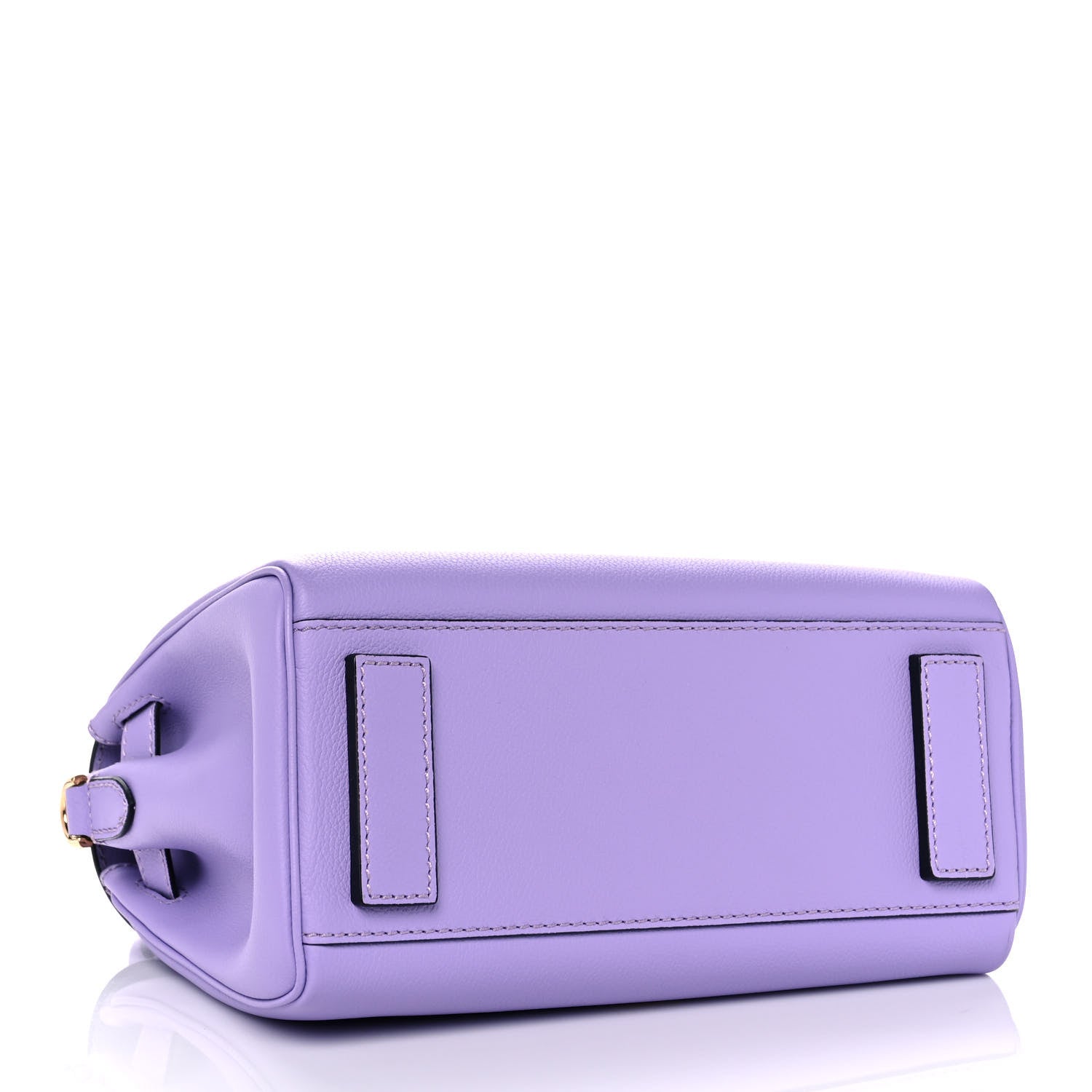Versace Calfskin Medium La Medusa Top Handle Handbag Lilac 4 of 8