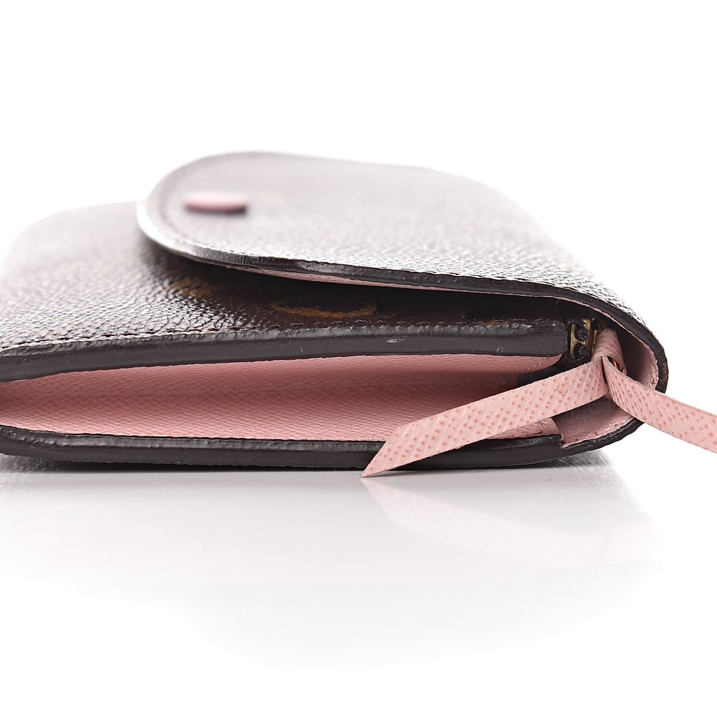 Monogram Emilie Wallet Rose Ballerine