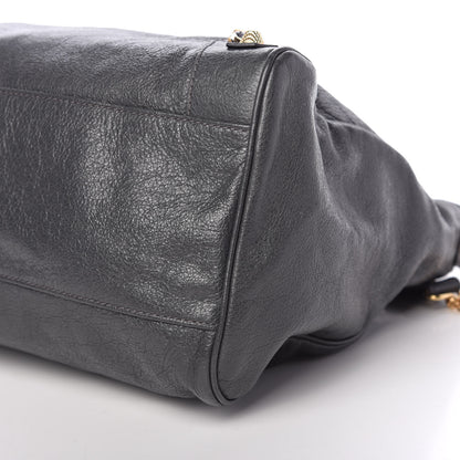 Balenciaga Agneau Giant 12 Gold Hardware Velo Gris Fossile Anthracite 9 of 9