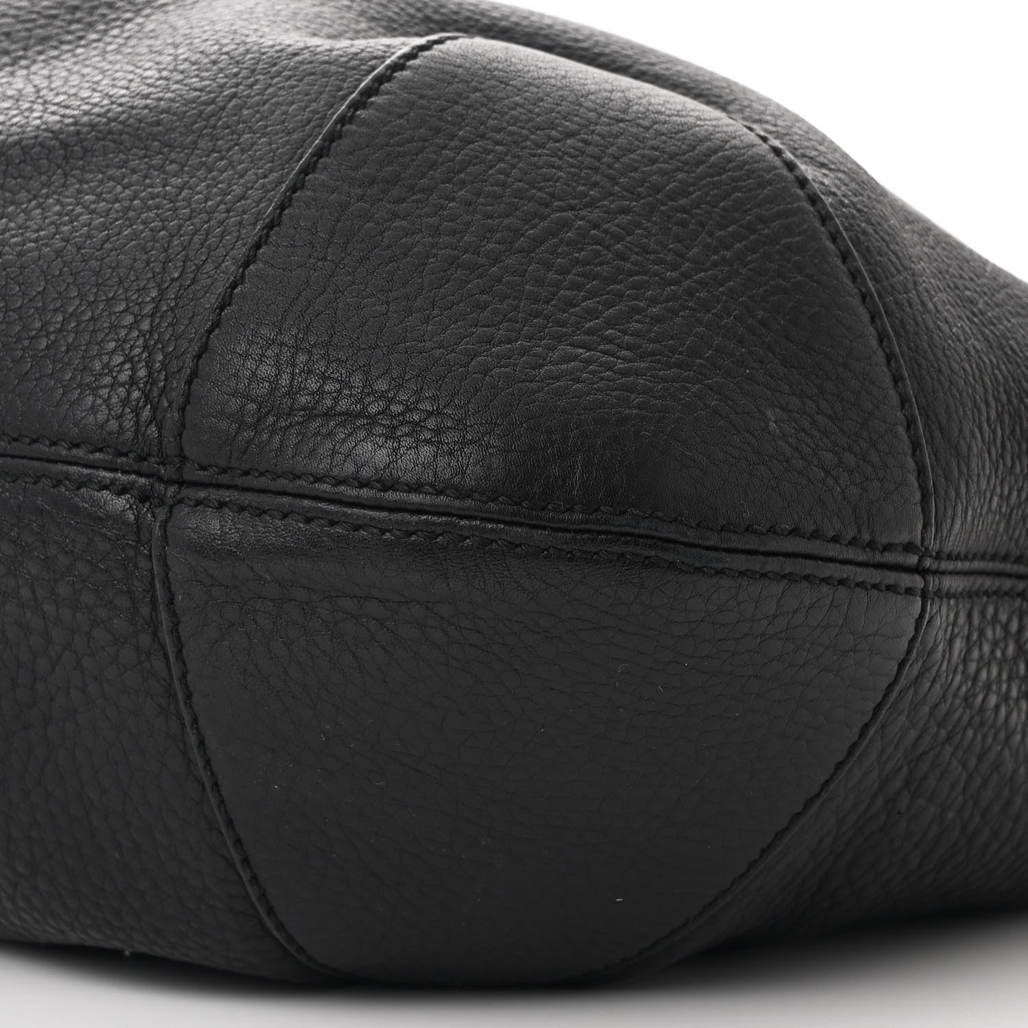 Gucci Pebbled Calfskin Medium Soho Chain Hobo Black 10 of 12
