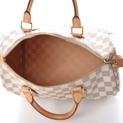 Louis Vuitton Damier Azur Speedy 30 7 of 14