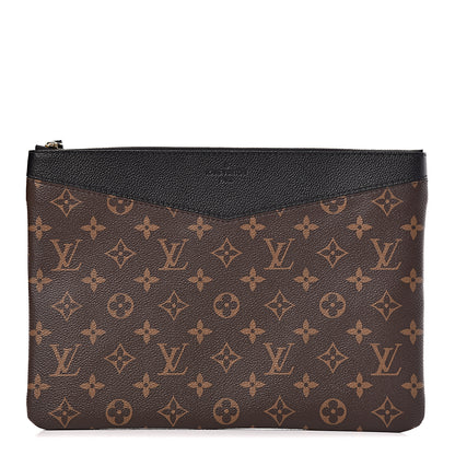 Louis Vuitton Monogram Daily Pouch Black 1 of 9