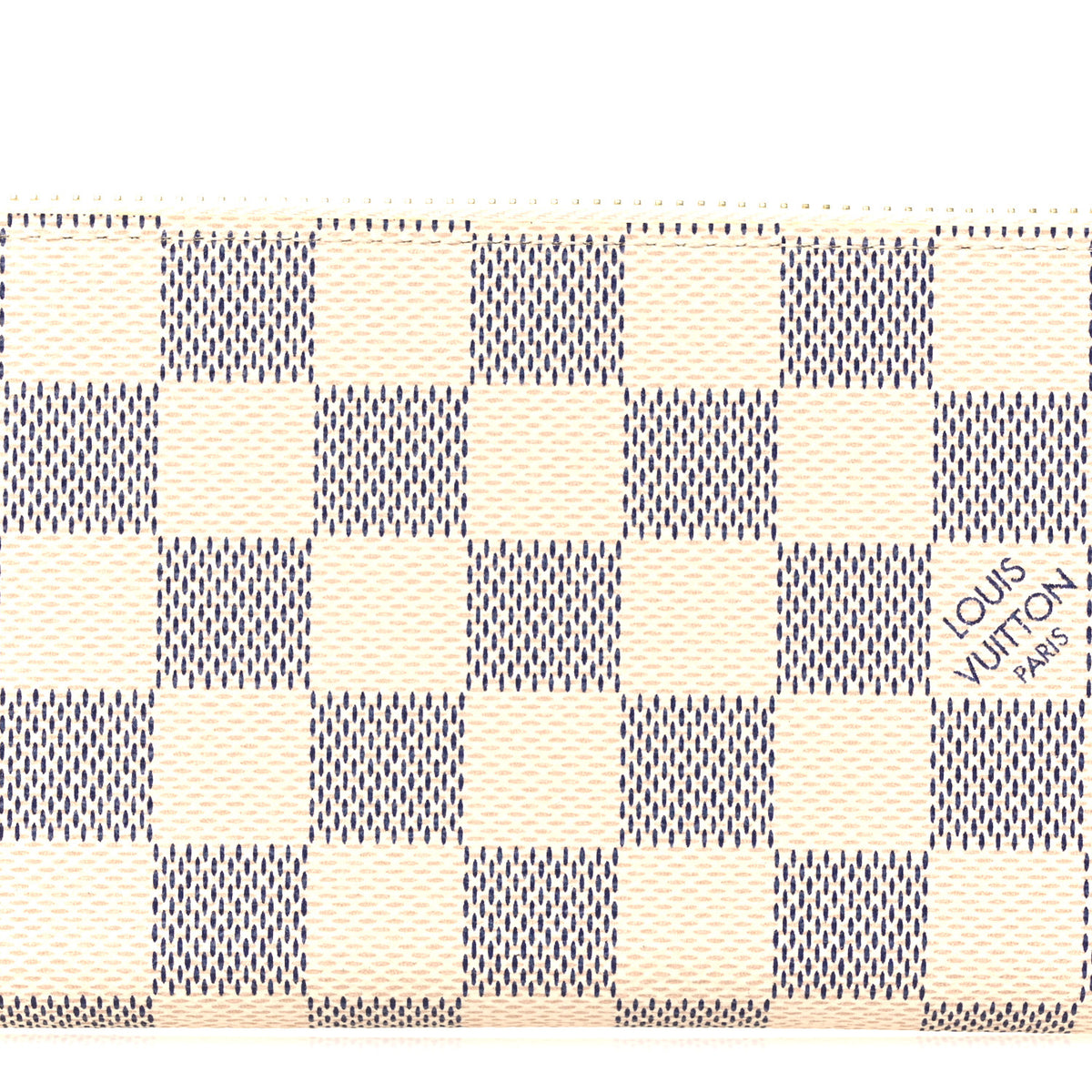 Louis Vuitton Damier Azur Clemence Wallet Rose Ballerine 7 of 7