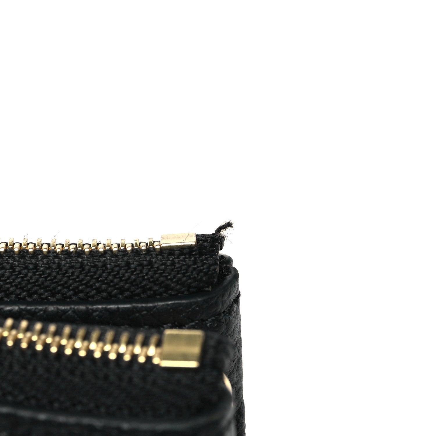 Louis Vuitton Empreinte Double Zip Pochette Black 11 of 12