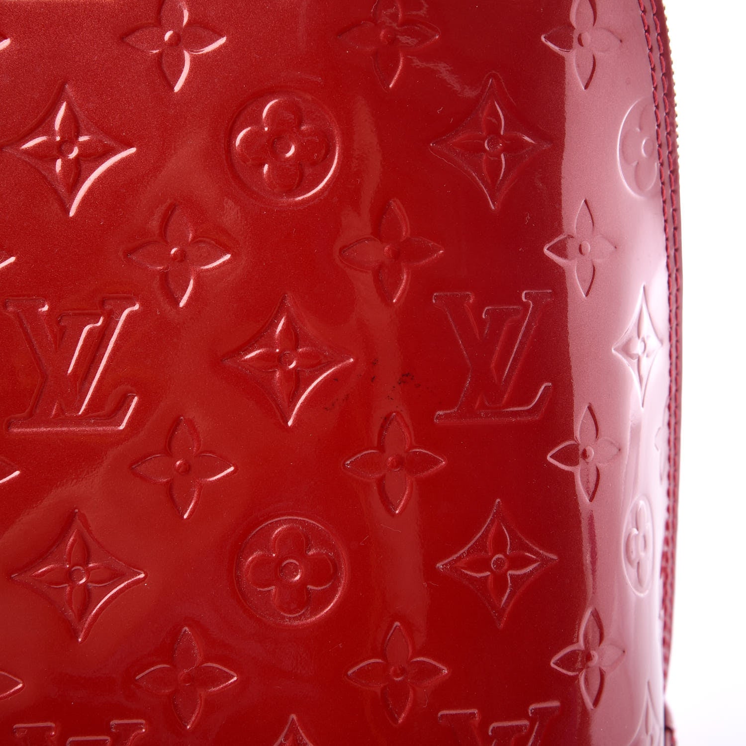 Louis Vuitton Vernis Alma GM Pomme D'Amour 9 of 14