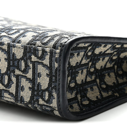 Christian Dior Oblique 30 Montaigne Pouch Blue 10 of 10