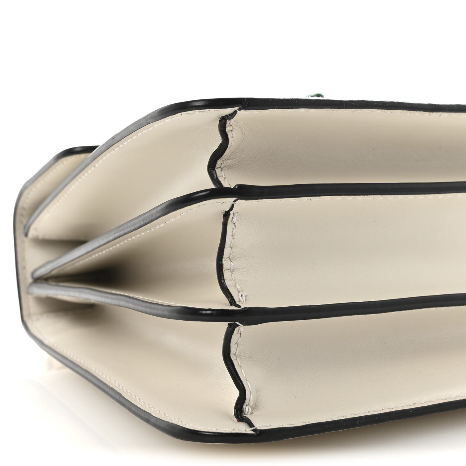 Bulgari Calfskin Serpenti Forever Top Handle White 8 of 9