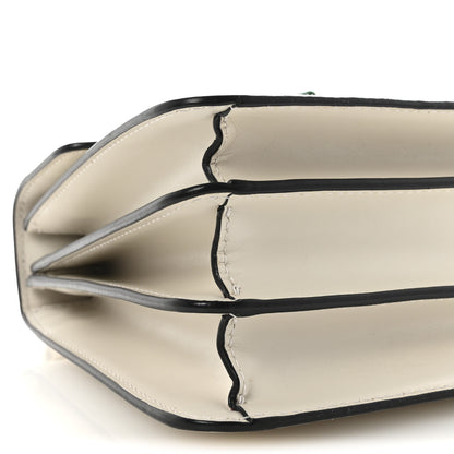 Bulgari Calfskin Serpenti Forever Top Handle White 8 of 9