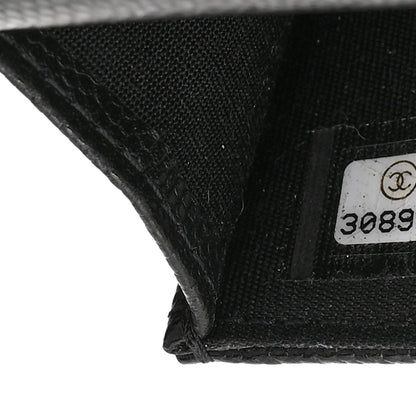 Chanel Caviar Quilted My Everything Belt Flap Card Holder Black 8 of 12