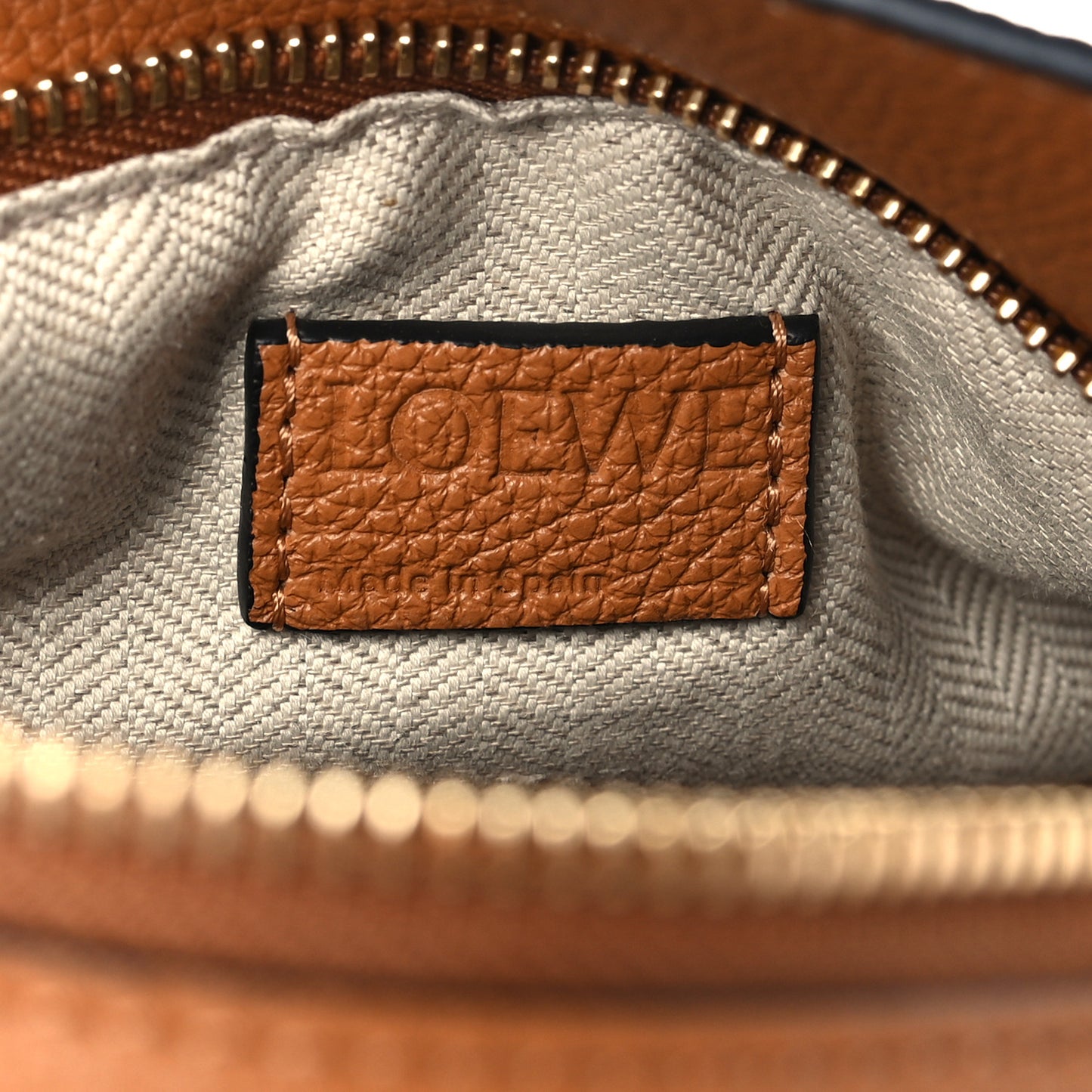 Calfskin Small Puzzle Bag Tan