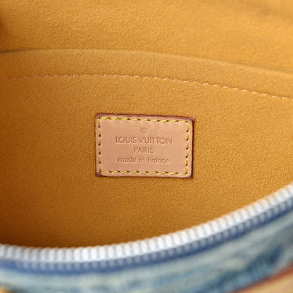 Louis Vuitton Monogram Denim Neo Speedy Blue 6 of 13
