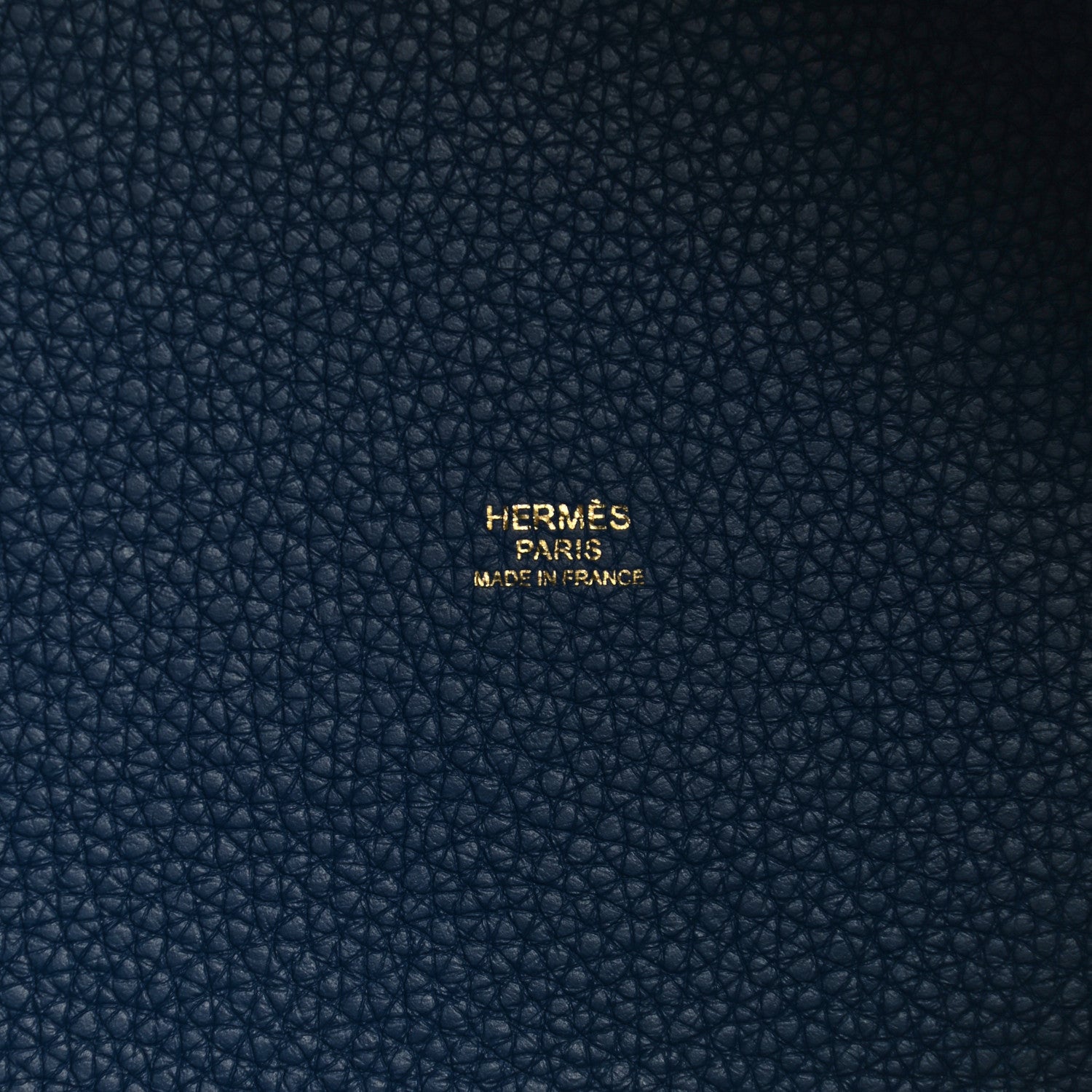 Hermes Taurillon Clemence Picotin Lock 22 MM Bleu Agate 6 of 11