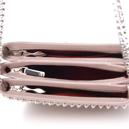 Christian Louboutin Calfskin Spiked Tribouli Crossbody Ballerina 5 of 9