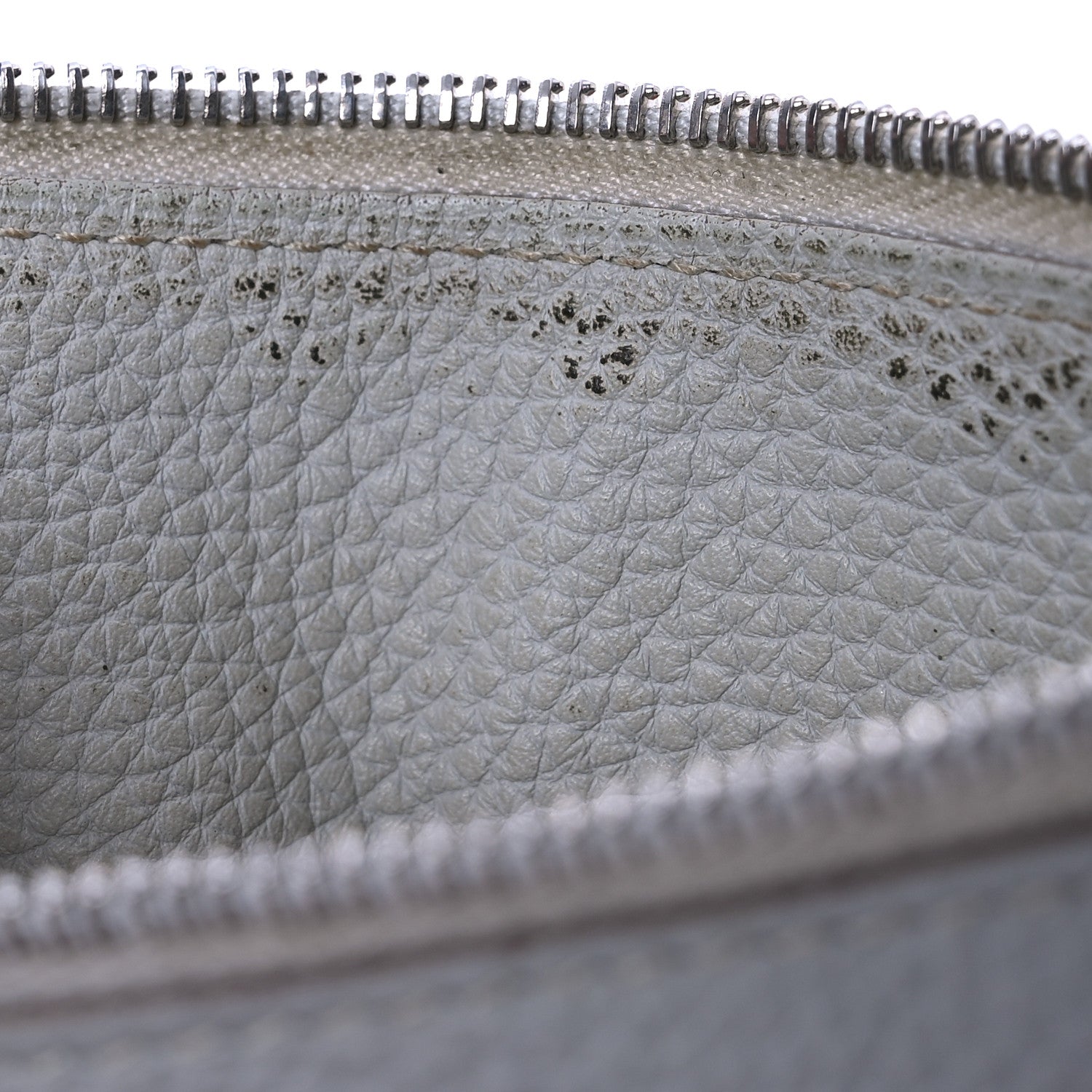 Hermes Togo Dogon Duo Wallet Rouge Garance Gris Mouette 11 of 14
