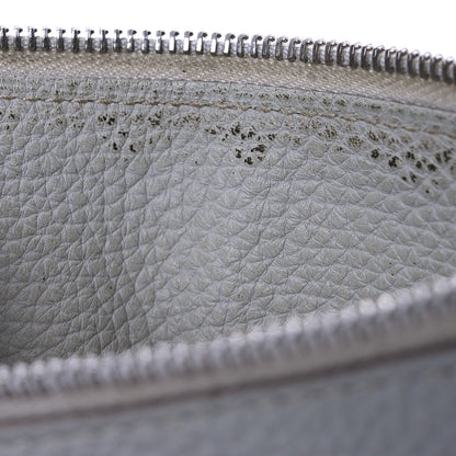 Hermes Togo Dogon Duo Wallet Rouge Garance Gris Mouette 11 of 14