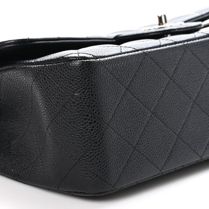 Chanel Caviar Quilted Jumbo Double Flap Black 9 of 10