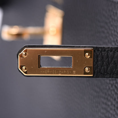 Hermes Togo Kelly Retourne 25 Black 11 of 31