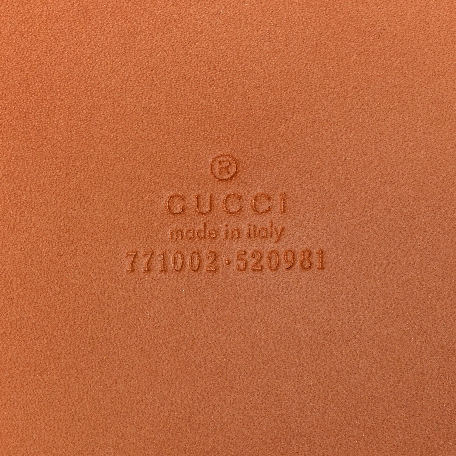 Gucci Calfskin Cut Out GG Embossed Medium Duffle Bag Harness Brown 5 of 11