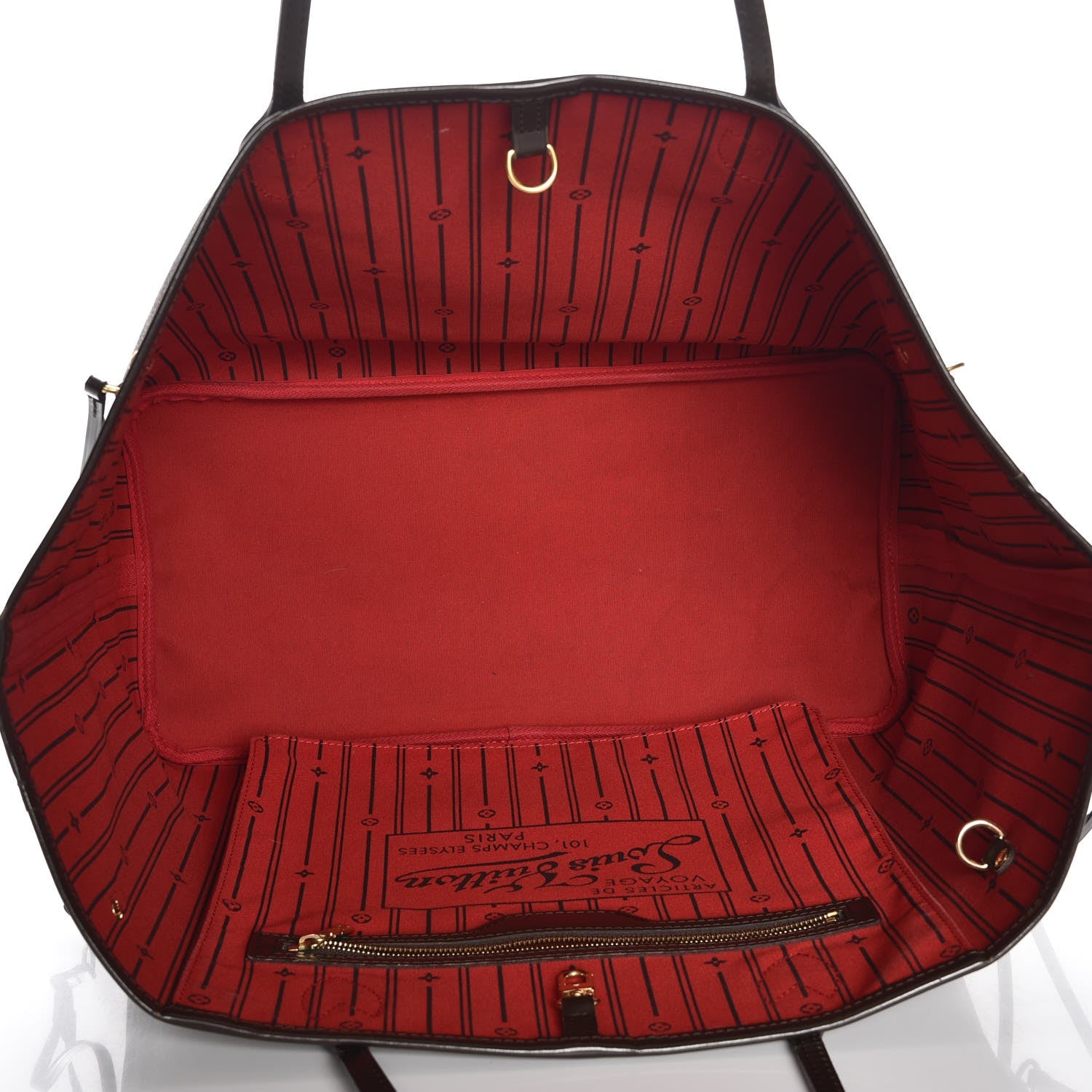 Louis Vuitton Damier Ebene Neverfull GM 5 of 14